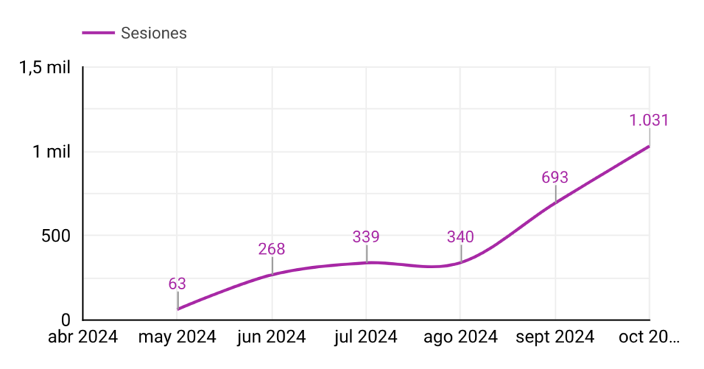 incremento de visitas gracias al seo