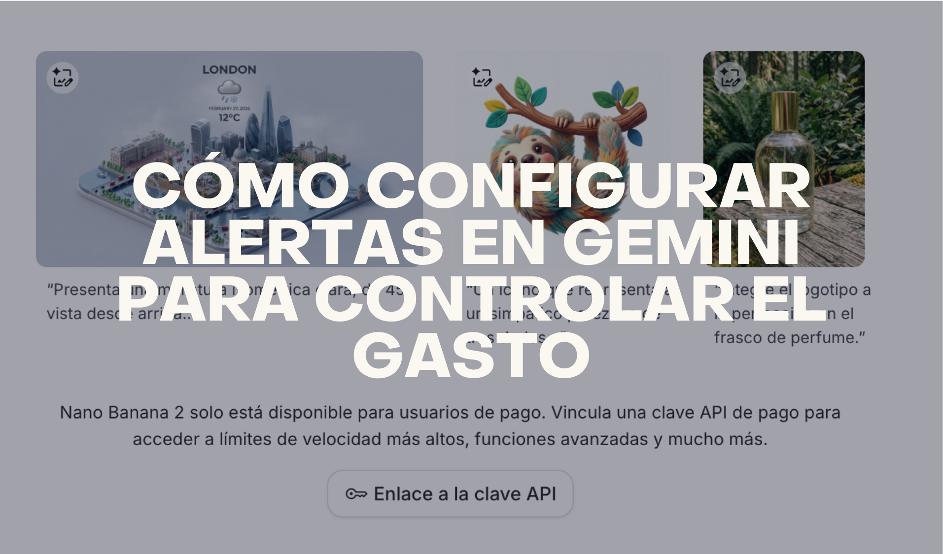 Cómo configurar alertas en Gemini para controlar el gasto