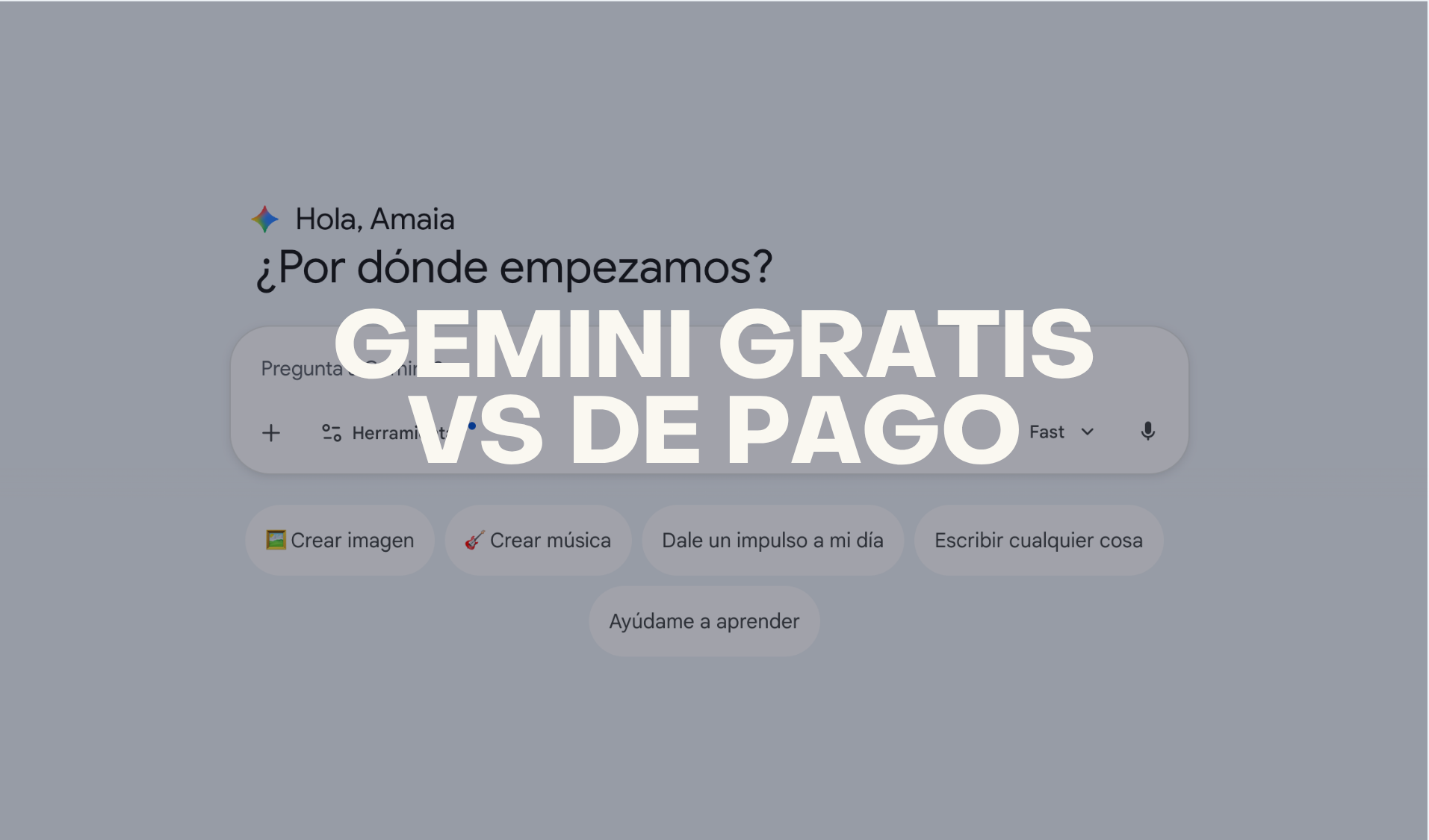 Gemini gratis vs de pago: diferencias y cuándo usar cada uno